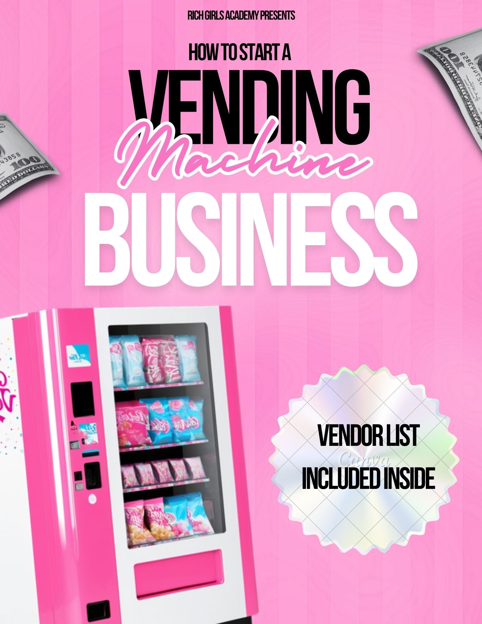 VENDING MACHINE BUSINESS GUIDE